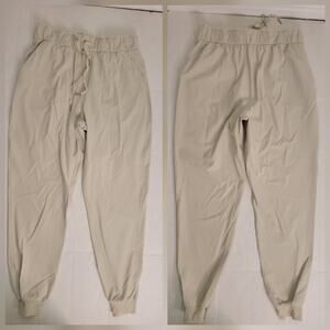 Lululemon Stretch Luxtreme High-Rise Jogger Women’s 10 Natural Tan Athletic